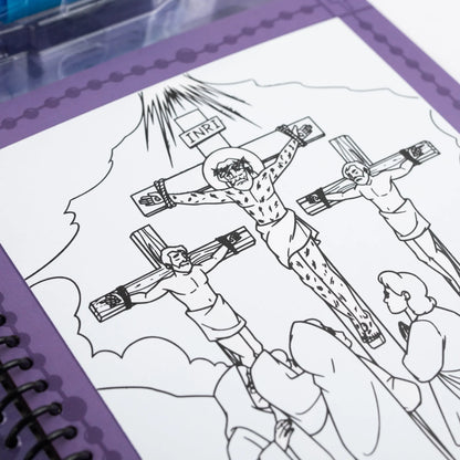 Pray and Paint: Mysteries of the Rosary Water Reveal Bundle