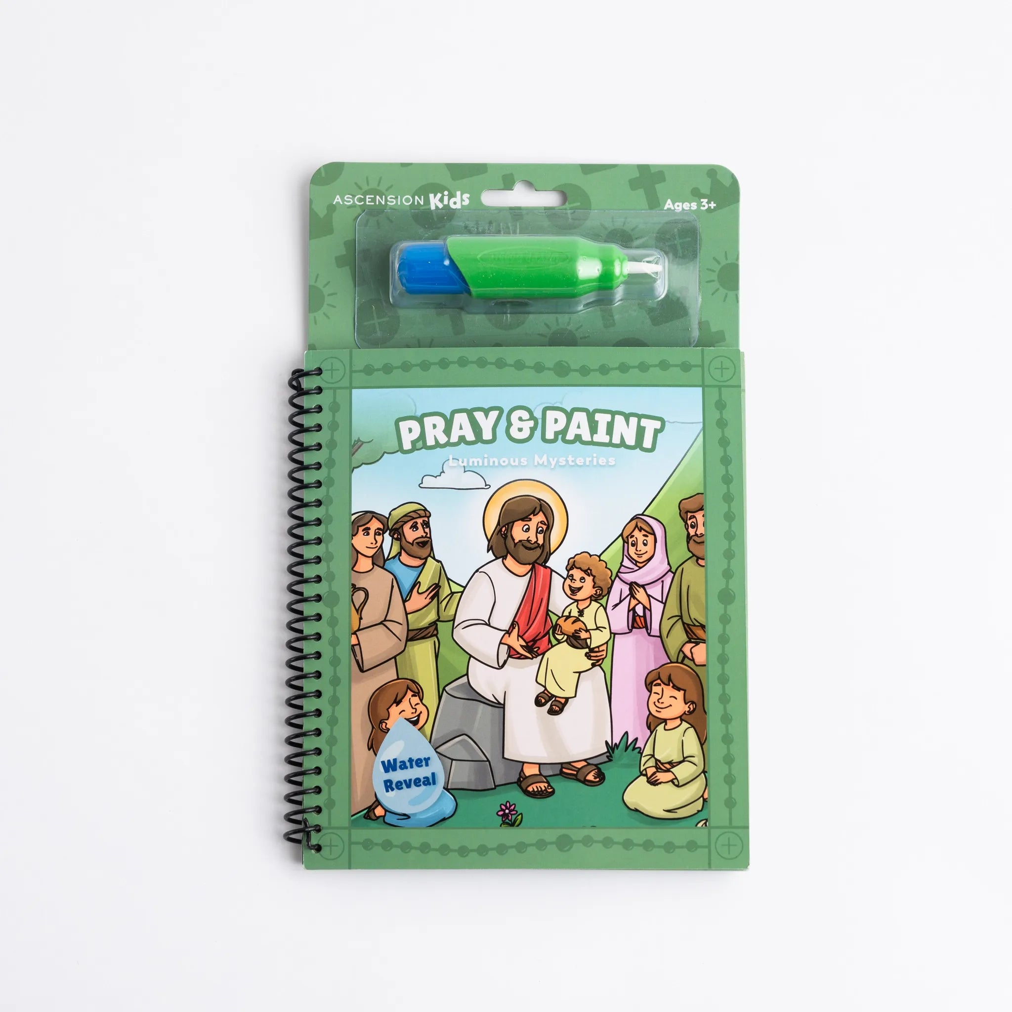 Pray and Paint: Mysteries of the Rosary Water Reveal