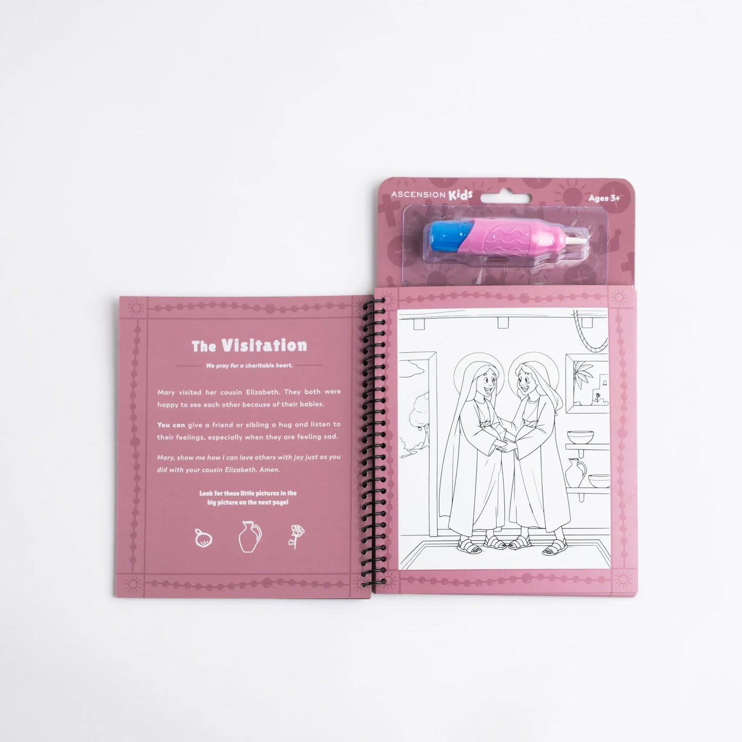 Pray and Paint: Mysteries of the Rosary Water Reveal Bundle