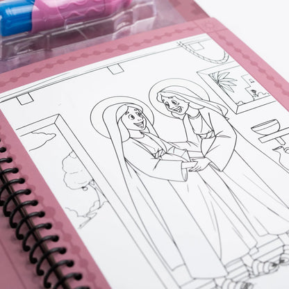 Pray and Paint: Mysteries of the Rosary Water Reveal Bundle