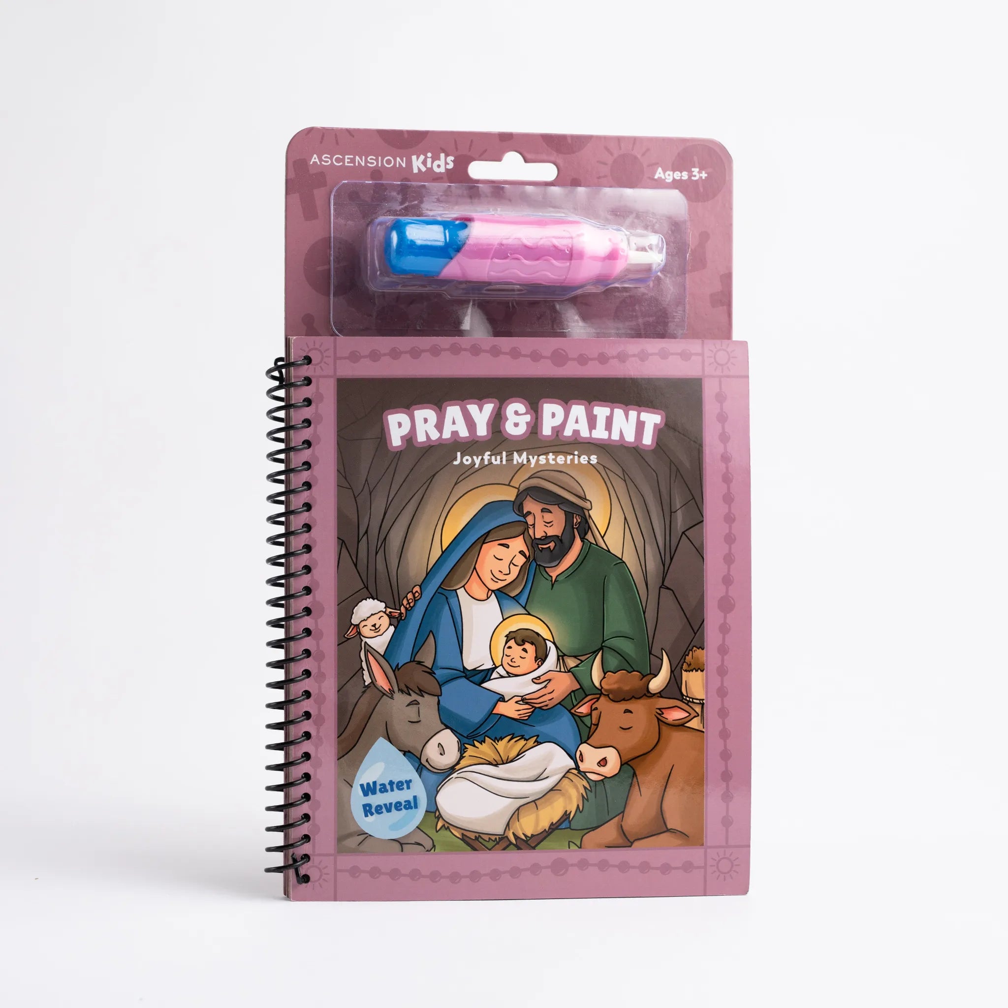 Pray and Paint: Joyful Mysteries of the Rosary Water Reveal