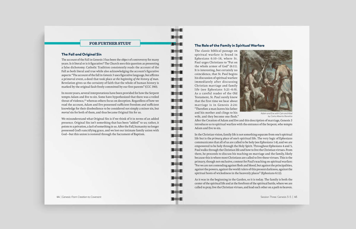 Genesis: From Creation to Covenant, Workbook