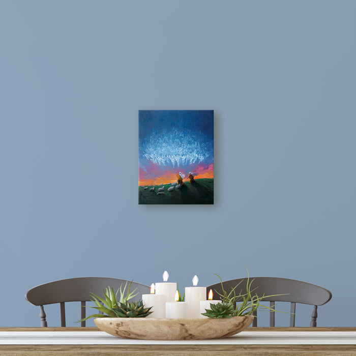Rejoice! Fine Art Canvas Print: Glory to God in the Highest