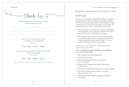 God's Plan for Love, Couple's Guide