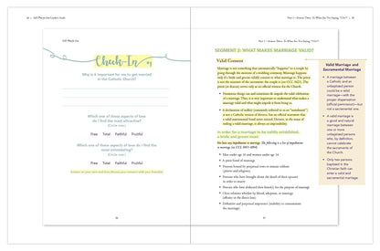 God's Plan for Love, Leader's Guide