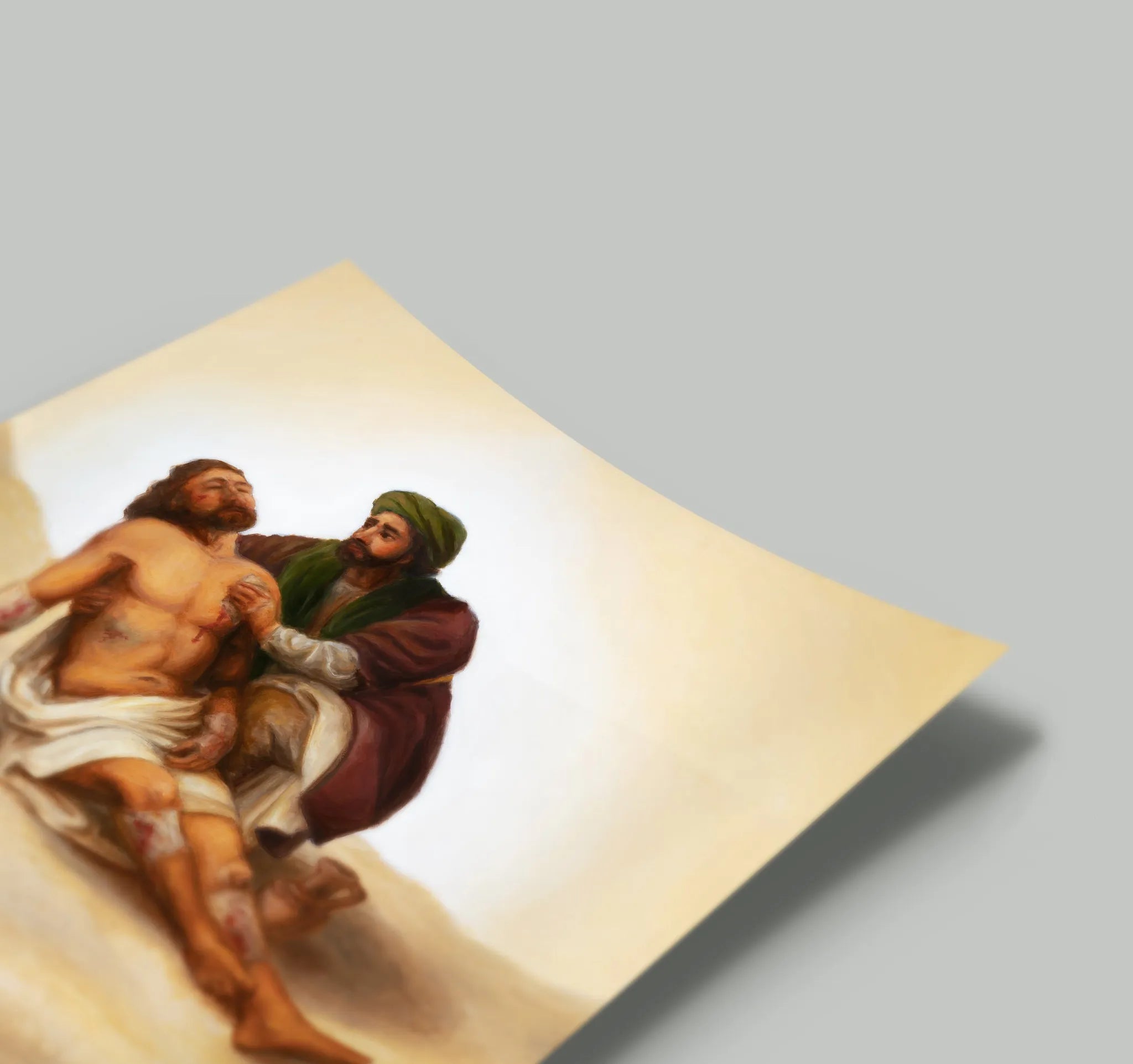 Fine Art Print - The Good Samaritan (12x12)