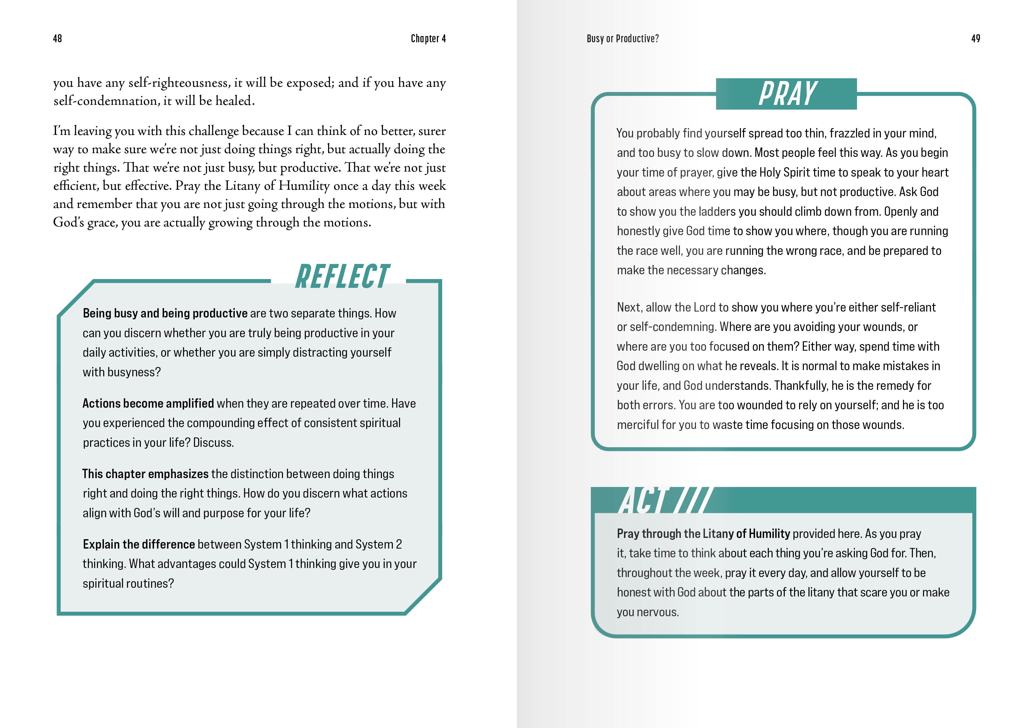 Growing Through the Motions: Living Your Faith with Intention