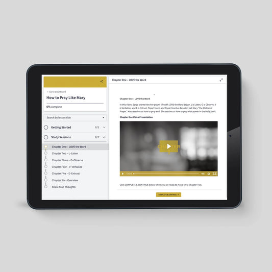 How to Pray Like Mary Online Access