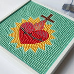 Sacred Heart of Jesus Gem Art Craft Kit