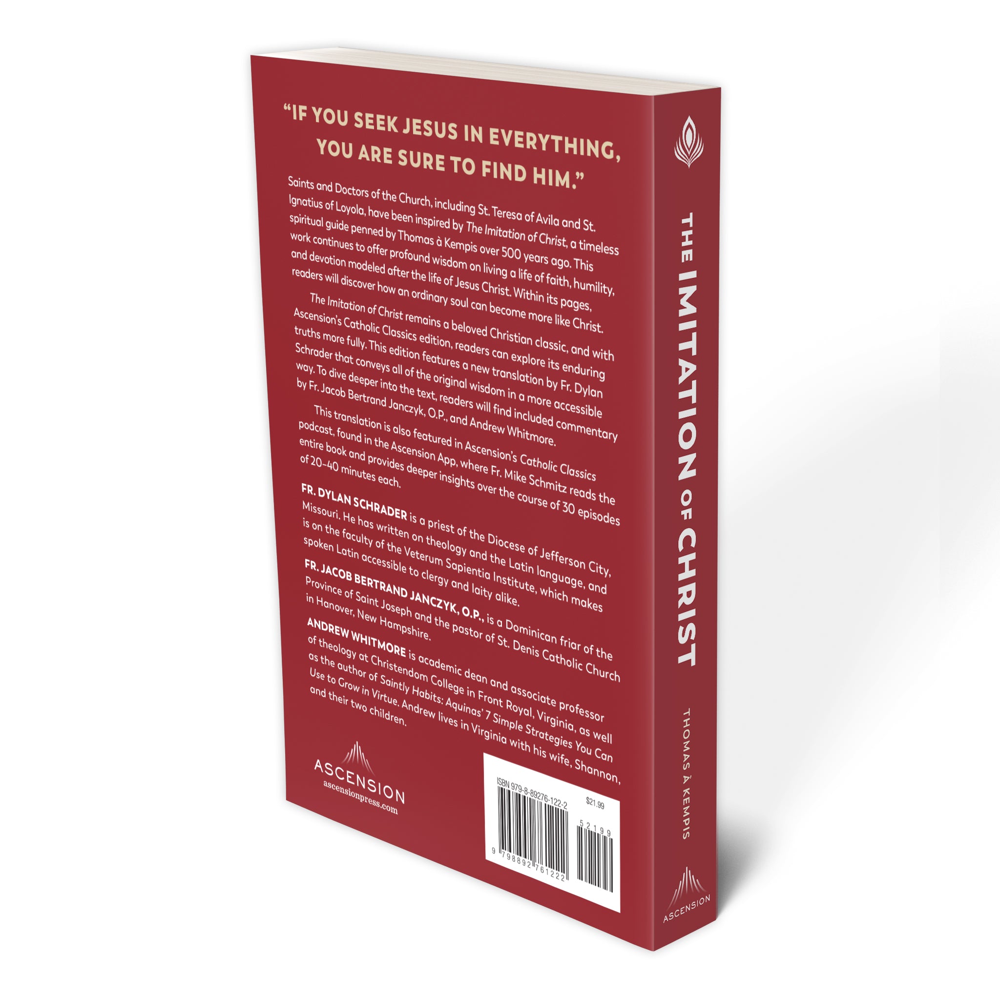 The Imitation of Christ (Catholic Classics)