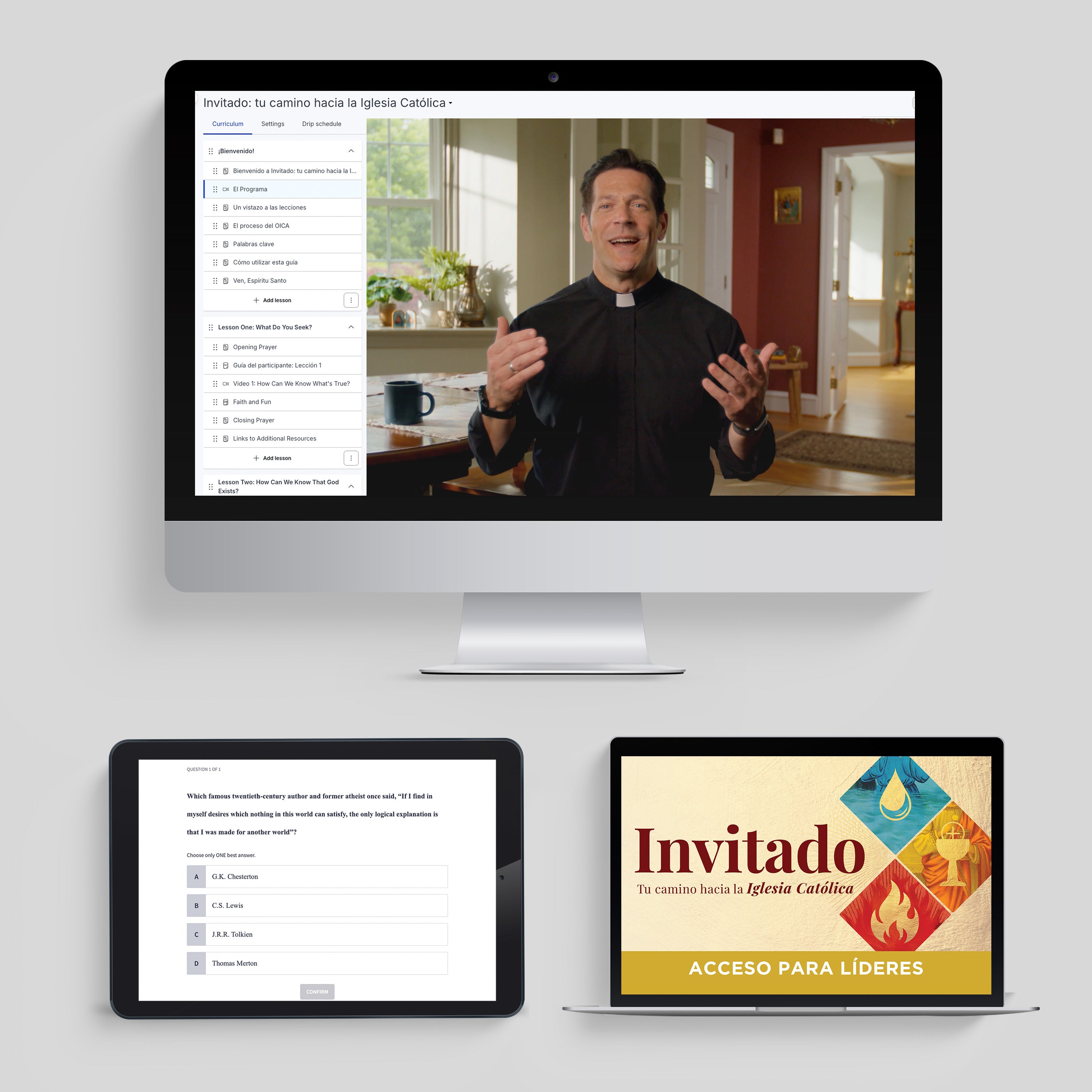 Invitado: tu camino hacia la fe católica – Acceso digital para el líder