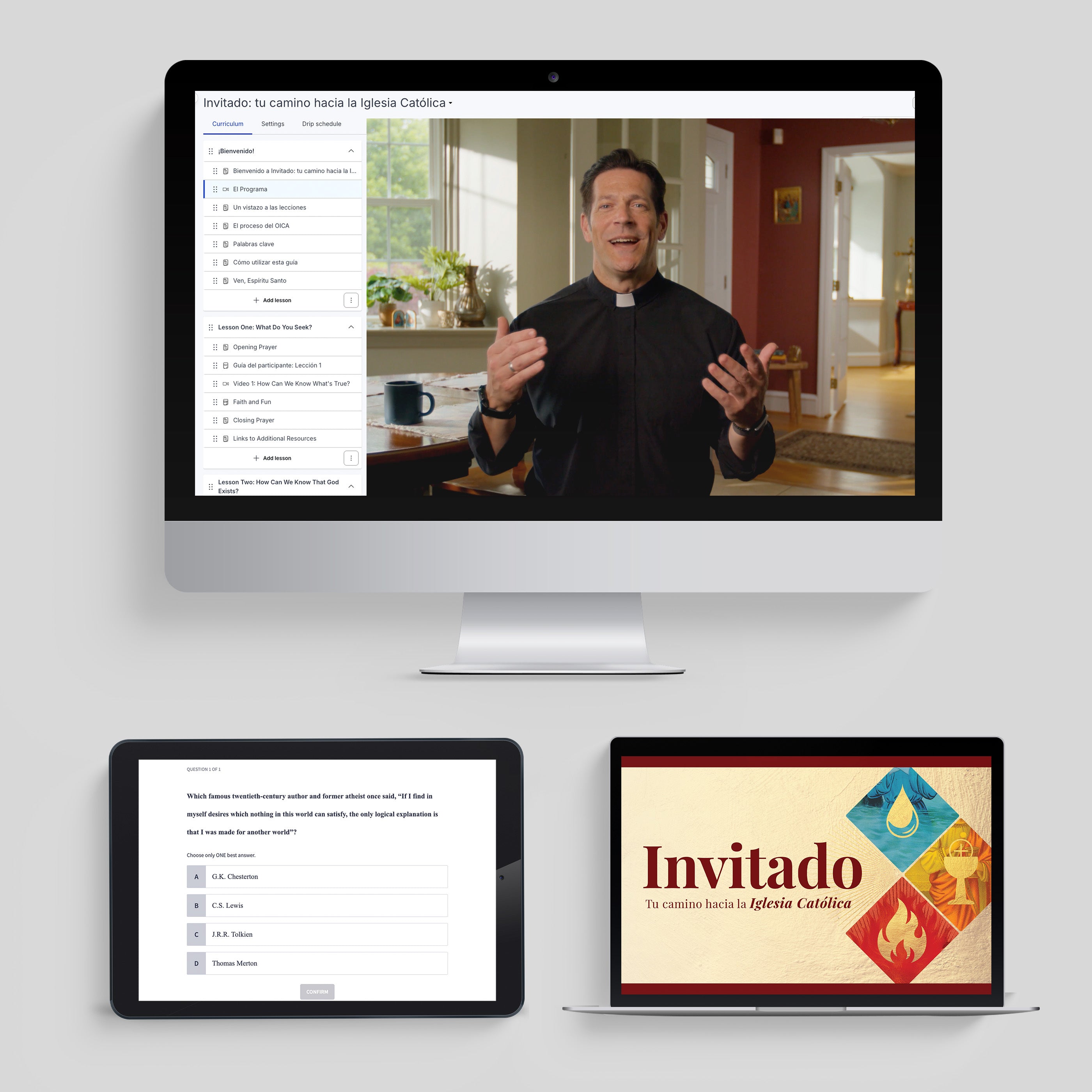 Invitado: tu camino hacia la fe católica – Acceso digital para el participante