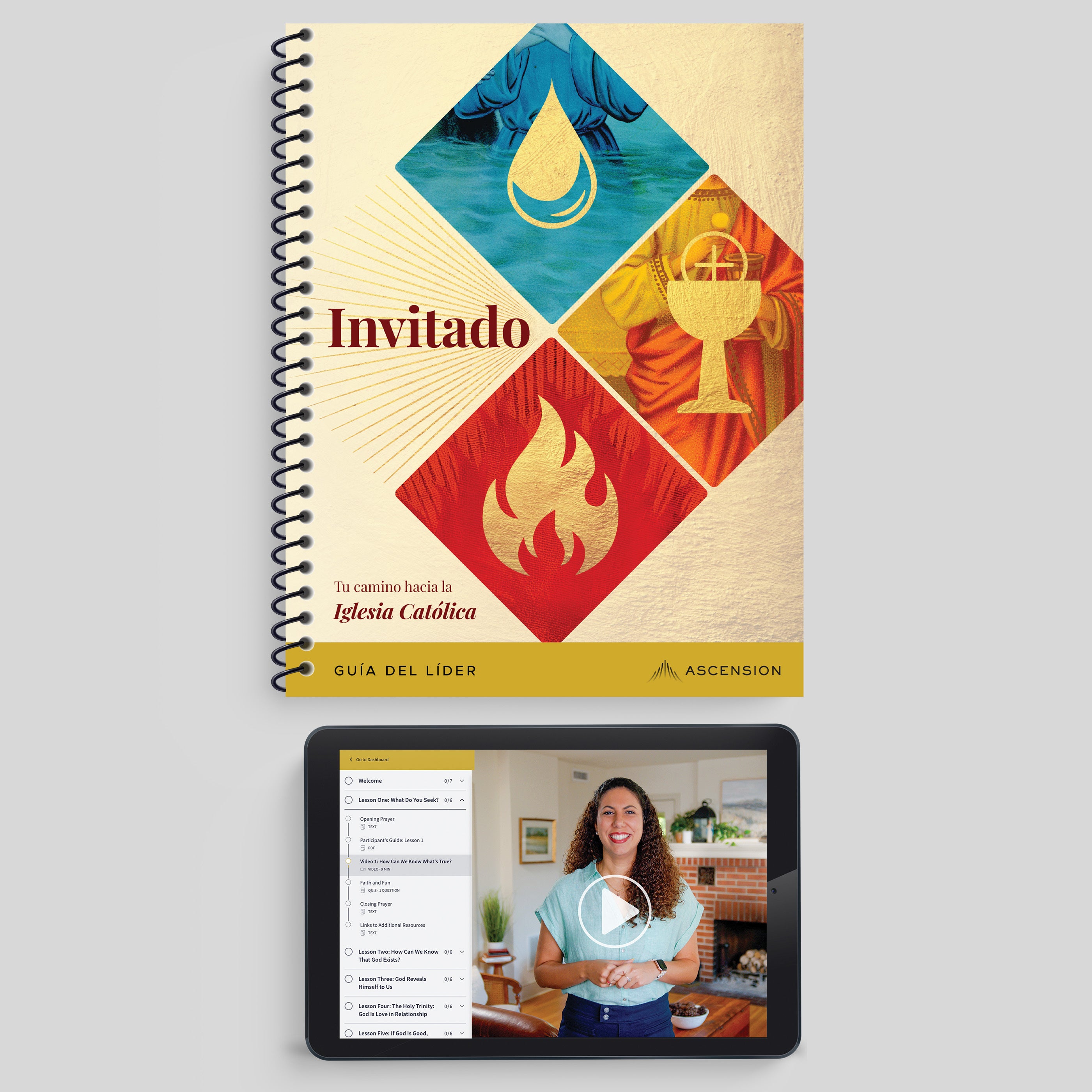 Invitado: tu camino hacia la fe católica – Guía del líder con acceso digital