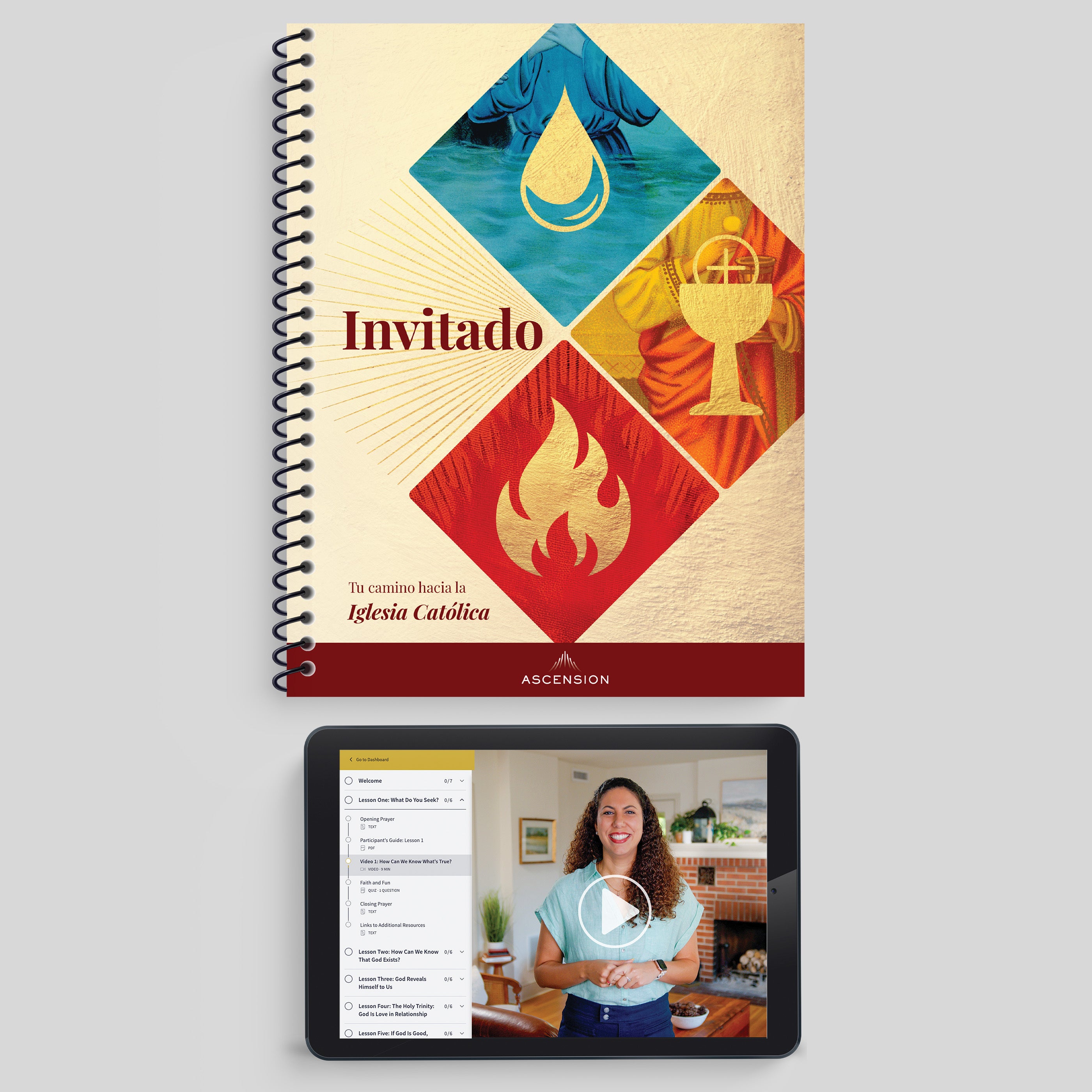 Invitado: tu camino hacia la fe católica – Guía del participante con acceso digital