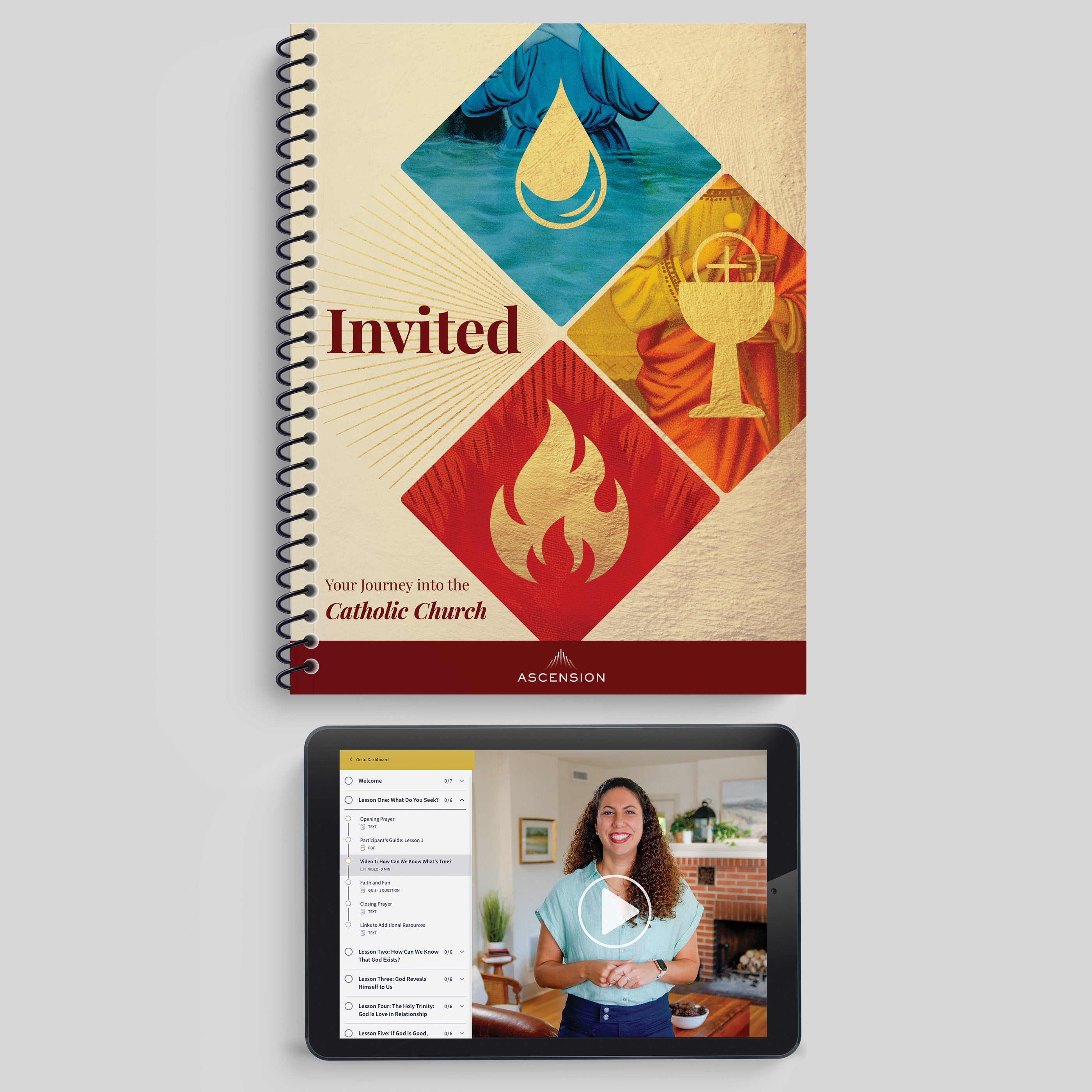 Invited: Your Journey into the Catholic Church, Participant's Guide with Digital Access