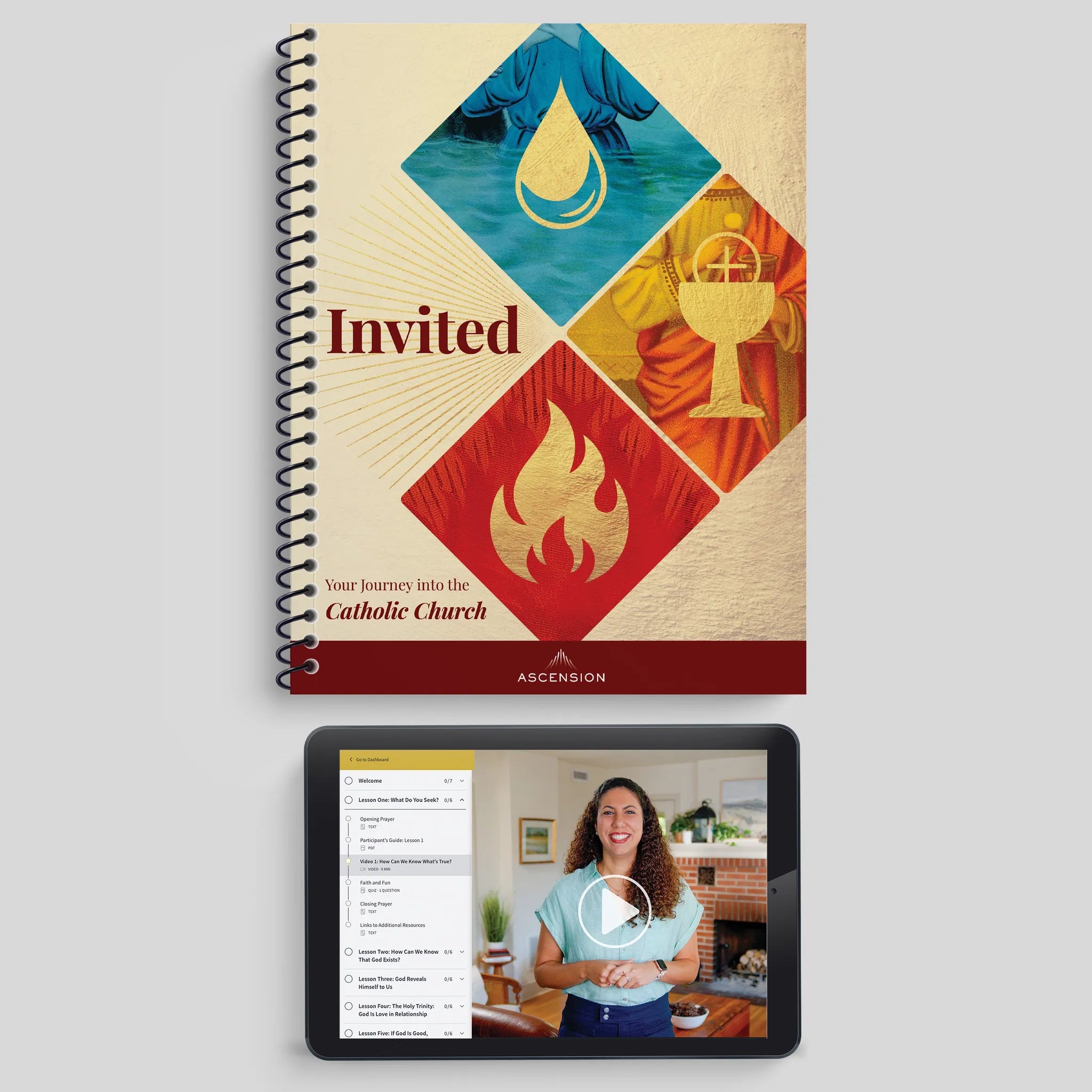 (Archived) Invited: Your Journey into the Catholic Church, Participant's Guide with Digital Access