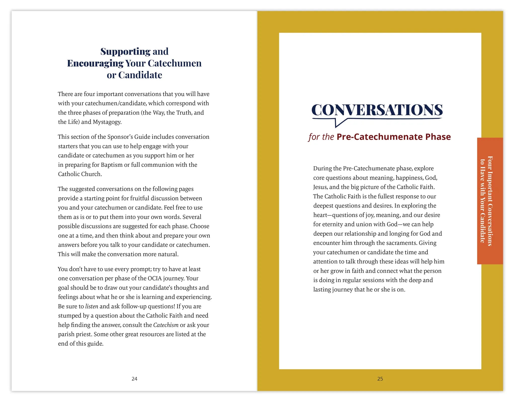 Invited: Your Journey into the Catholic Church, Guide for Godparents and Sponsors