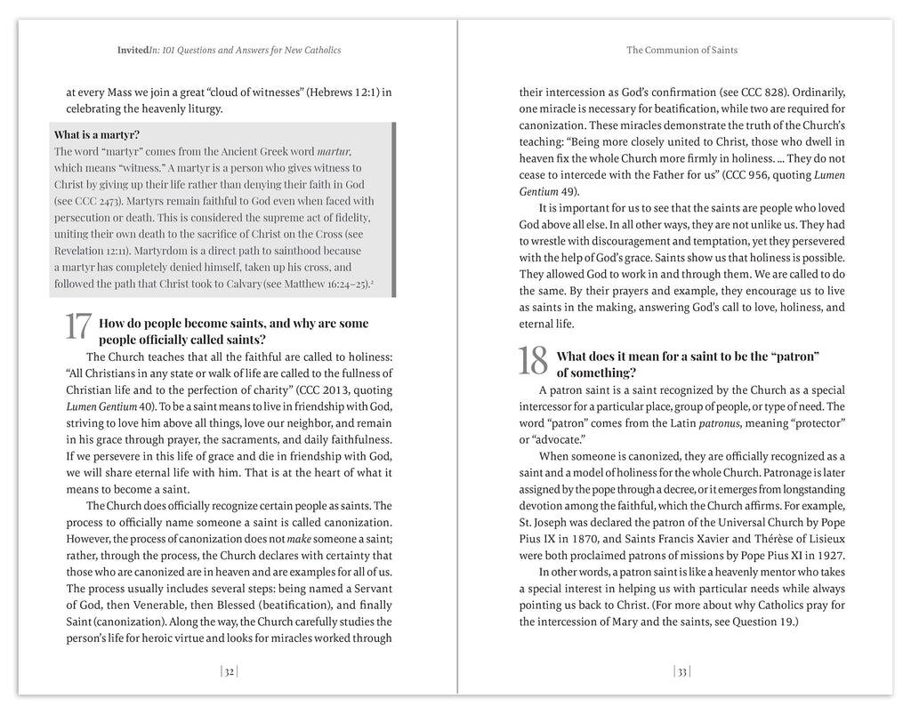Invited In: 101 Questions and Answers for New Catholics