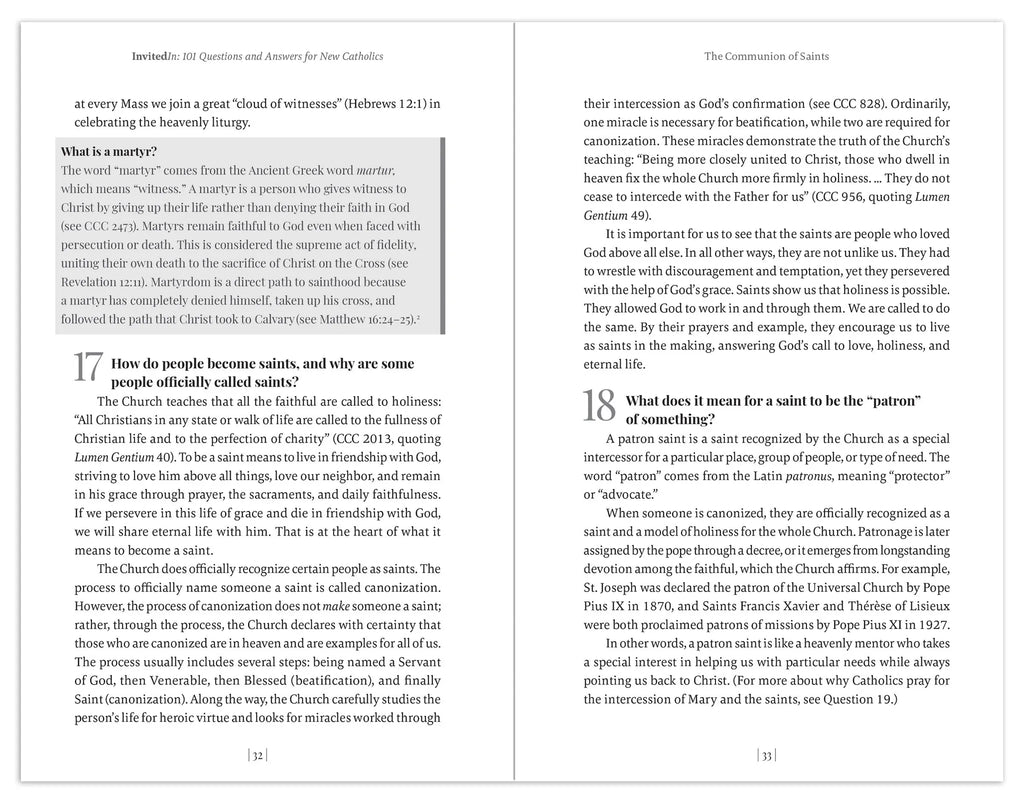Invited In: 101 Questions and Answers for New Catholics