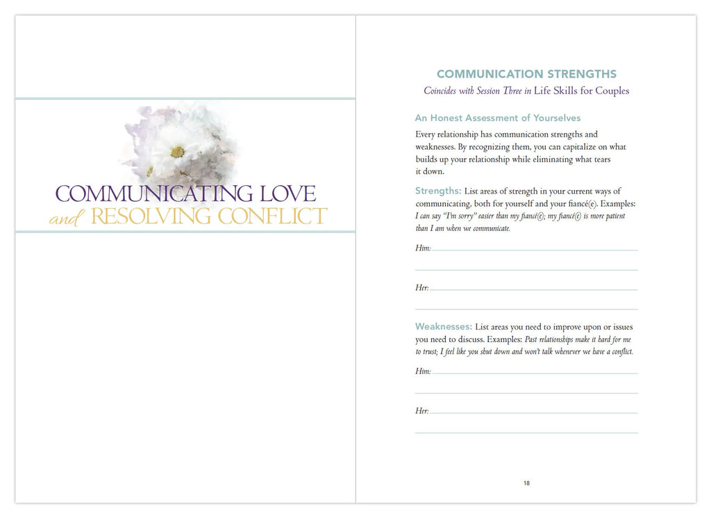 God's Plan for Love, Couple's Set