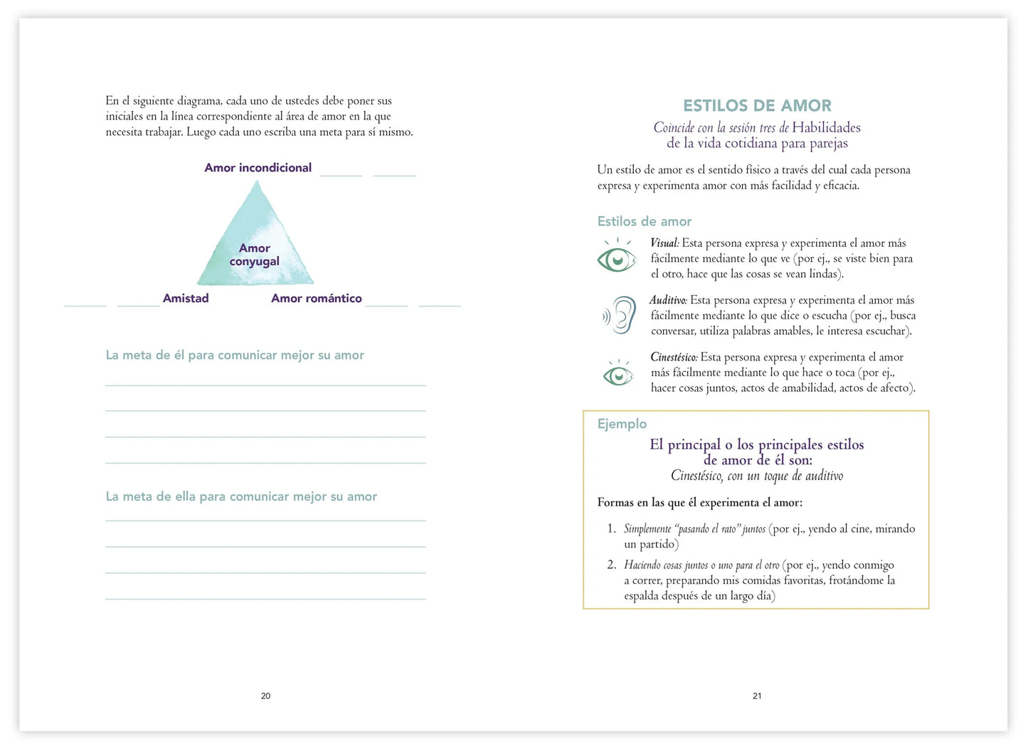 Un matrimonio lleno de alegria, el Diario de la pareja