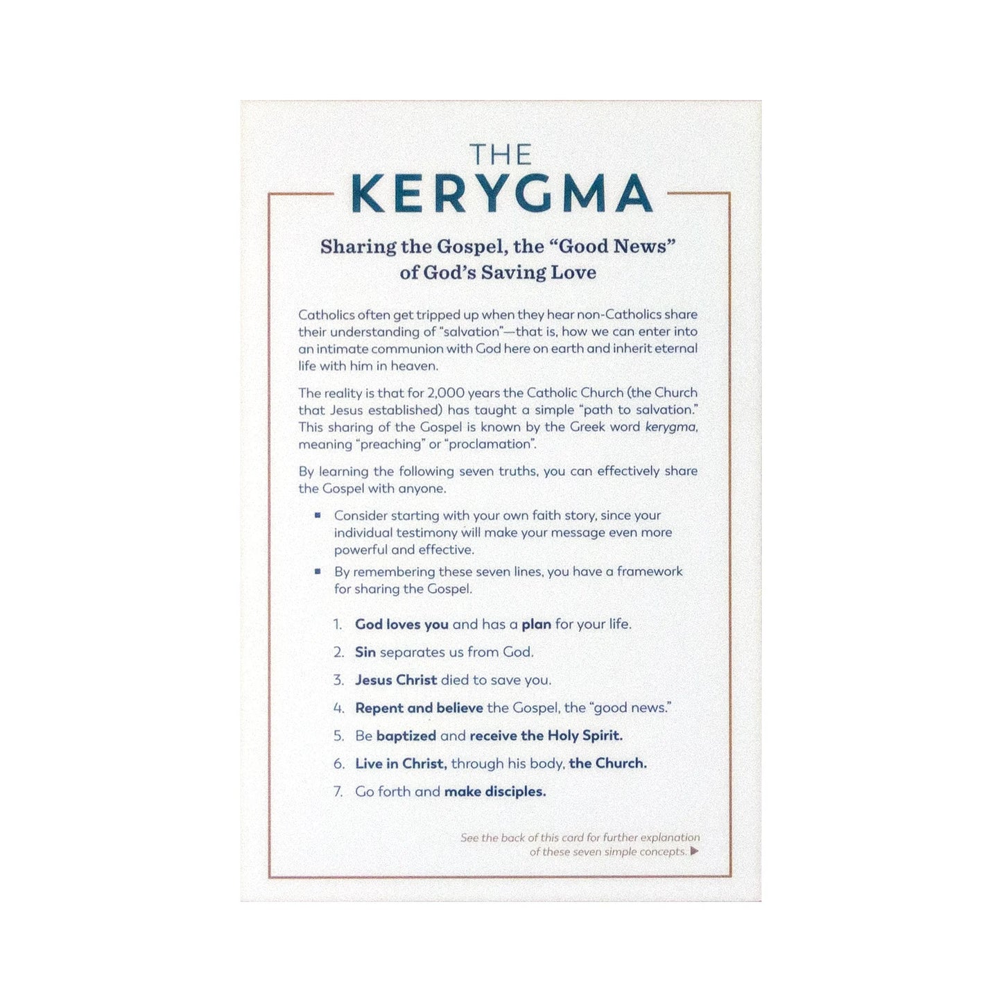 Kerygma Cards