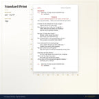 Standard Leather / Standard Print