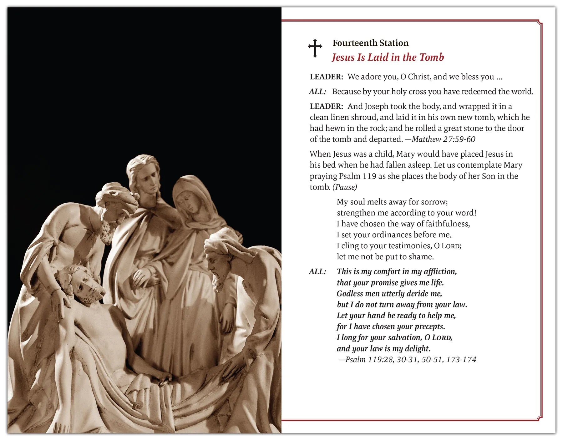 The Way of the Cross: Praying the Psalms with Jesus