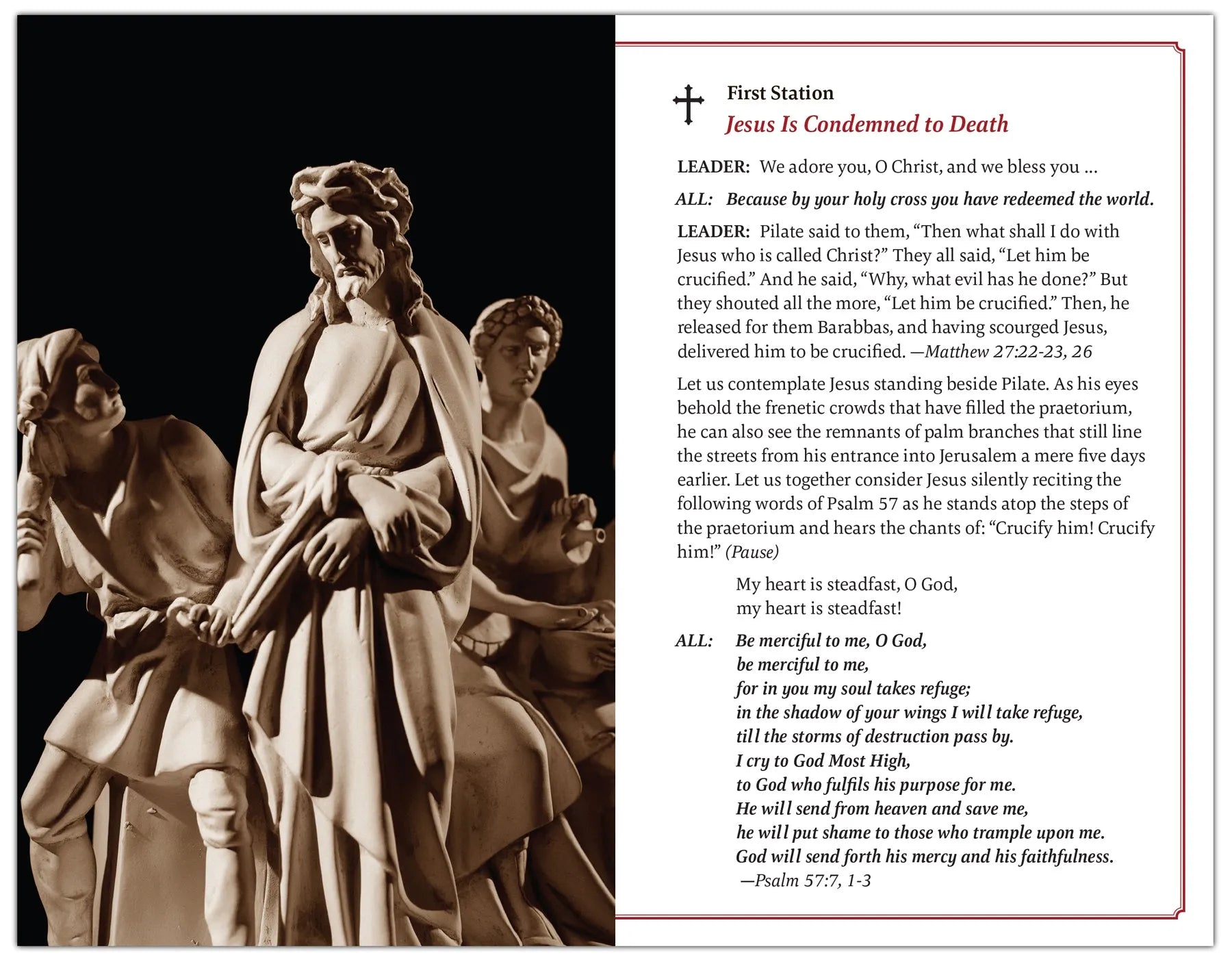 The Way of the Cross: Praying the Psalms with Jesus