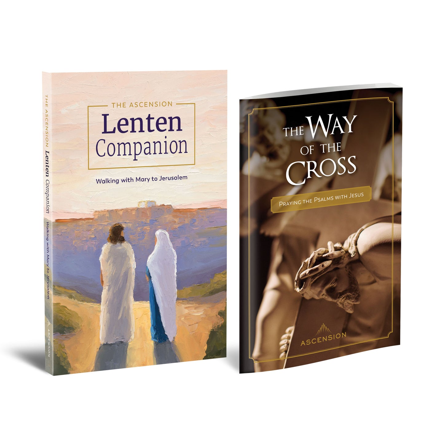 The Ascension Lenten Companion: Walking with Mary to Jerusalem, Journal + Way of the Cross Bundle