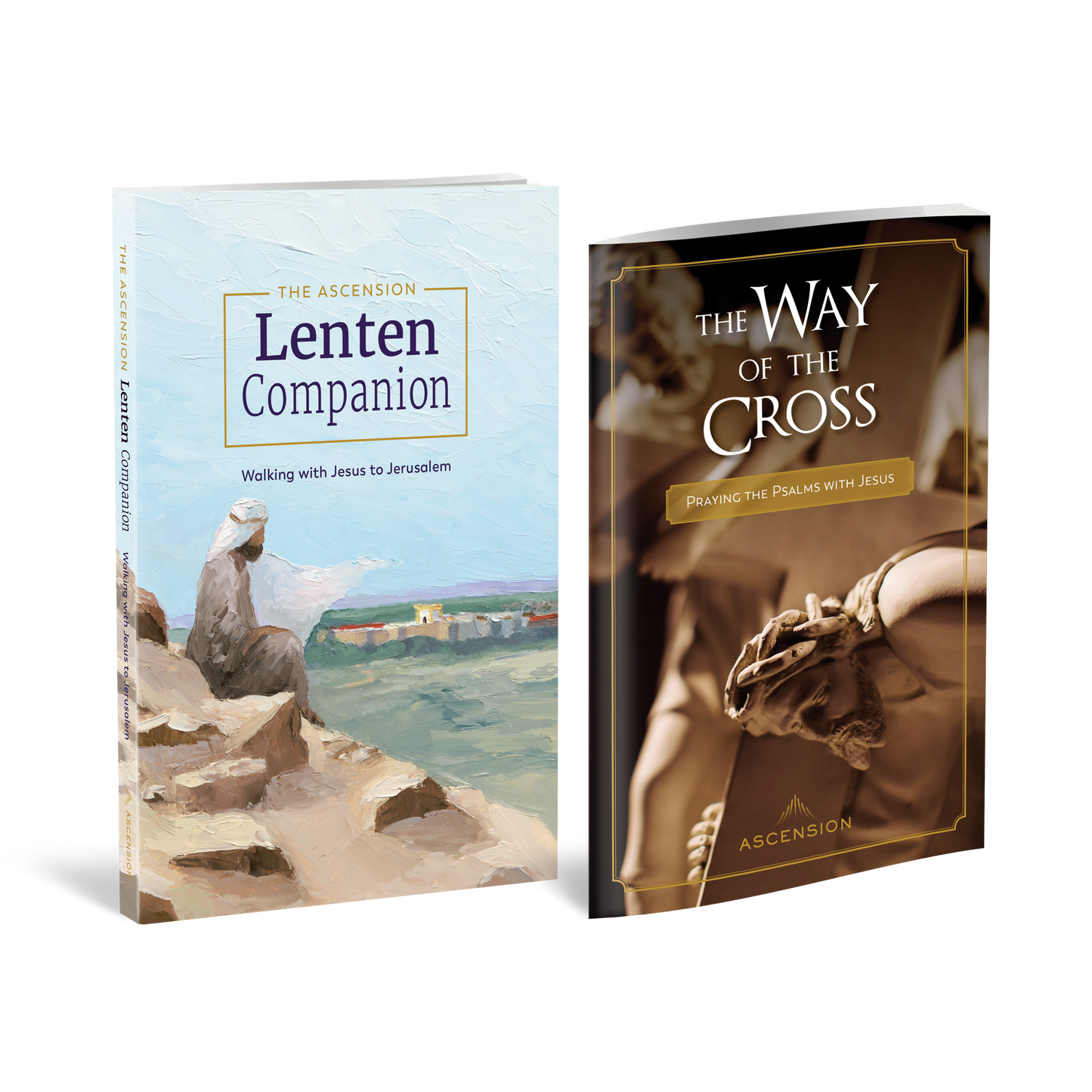 The Ascension Lenten Companion: Walking with Jesus to Jerusalem and The Way of the Cross Set