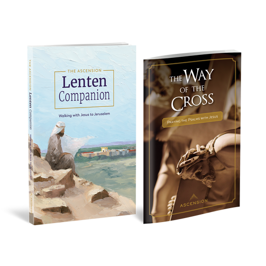 The Ascension Lenten Companion: Walking with Jesus to Jerusalem and The Way of the Cross Set