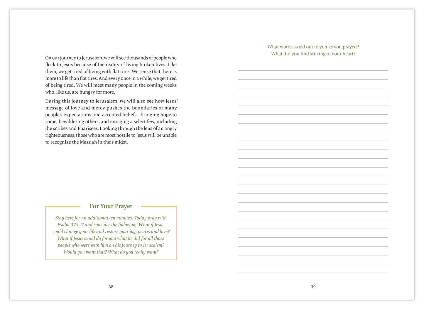 The Ascension Lenten Companion: Walking with Jesus to Jerusalem, Journal