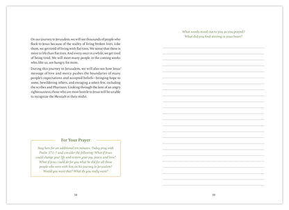 The Ascension Lenten Companion: Walking with Jesus to Jerusalem, Journal