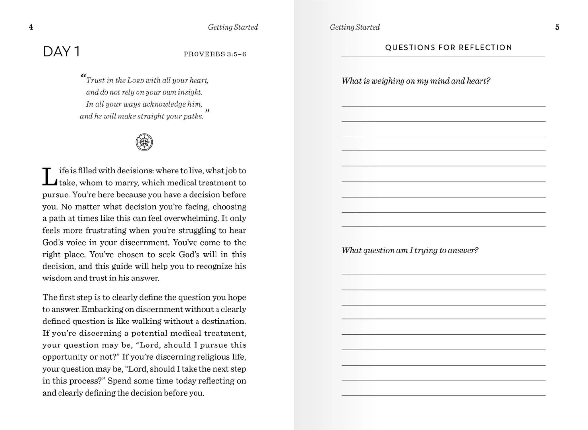 Let God Lead: A 30-Day Guide to Discerning His Will