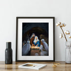 Rejoice! Fine Art Canvas Prints: Let Us Adore Him