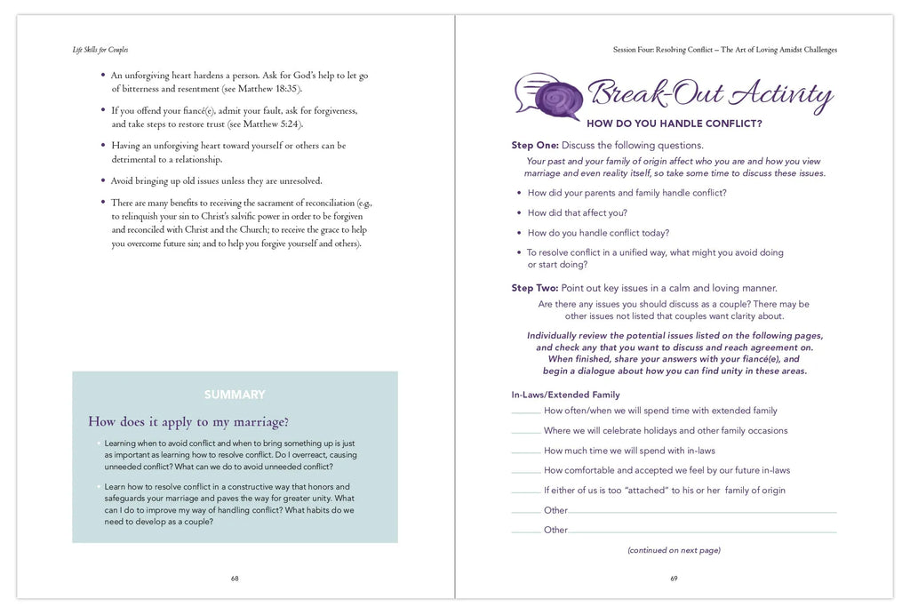 Life Skills for Couples, Couple's Set
