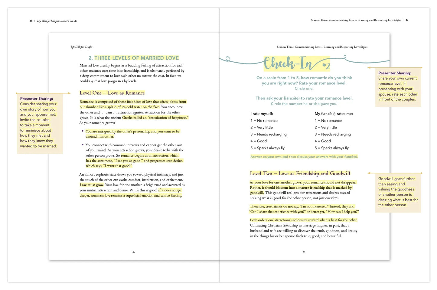 Joy-Filled Marriage, Leader's Set