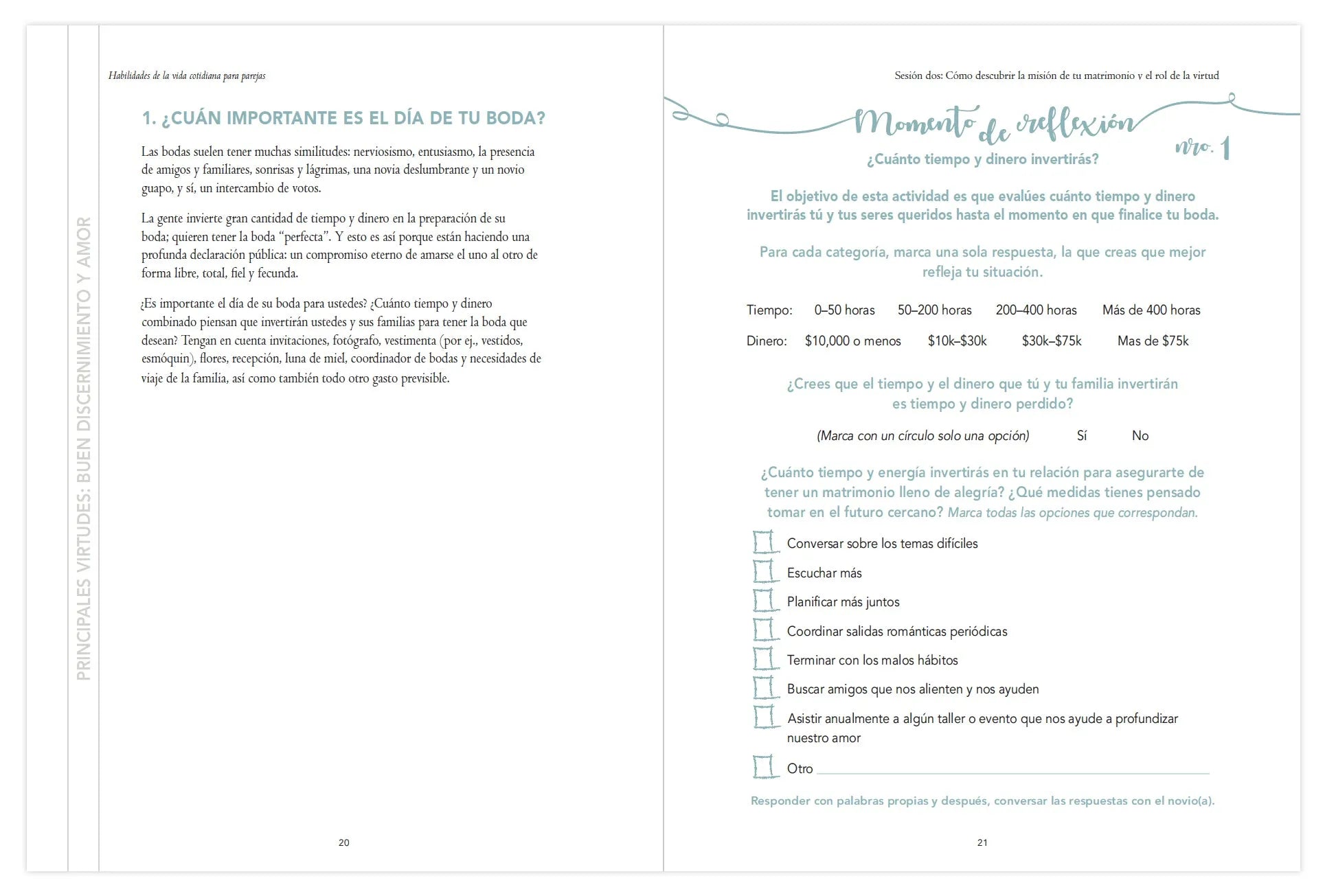 Life Skills for Couples, Couple's Guide