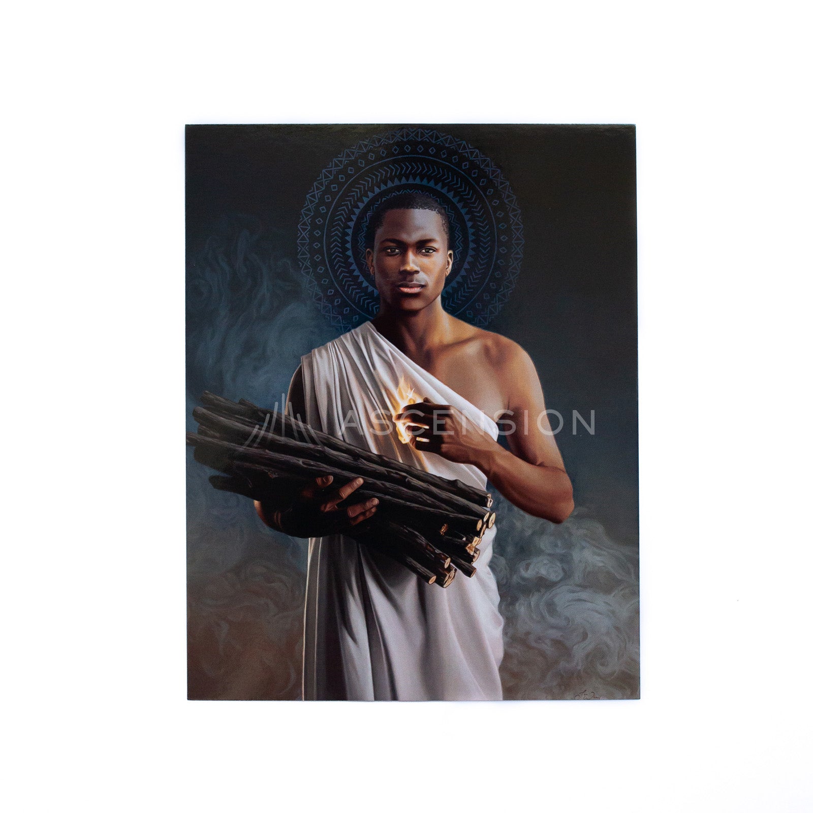 Estampas de oración de San Carlos Lwanga (paquete de 10)
