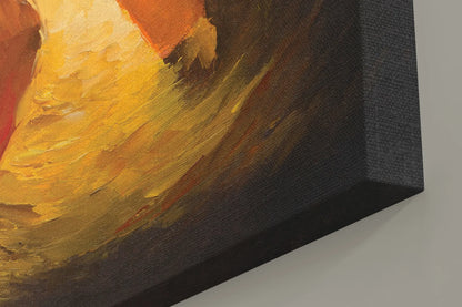 Rejoice! Fine Art Canvas Prints: The Manger