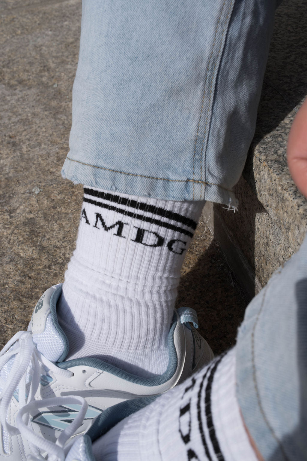 AMDG Crew Socks