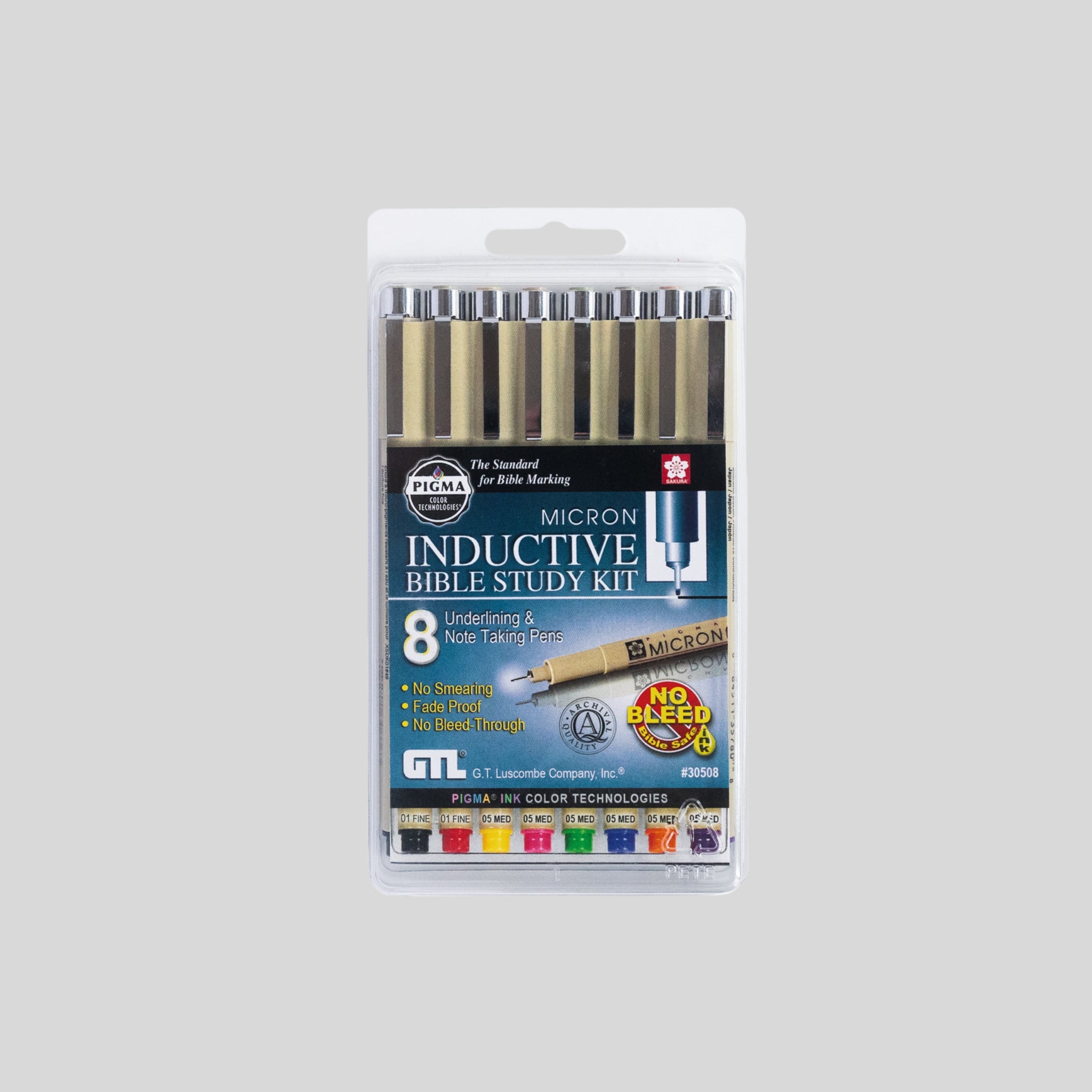 Pigma Micron Kit de Estudio Bíblico Inductivo - Set de 8