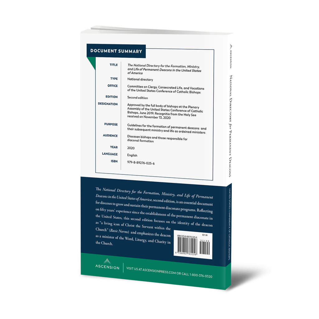 National Directory for the Formation, Ministry, and Life of Permanent Deacons in the United States of America