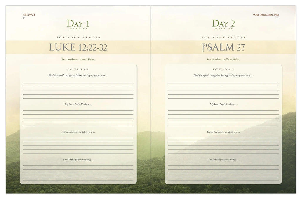 Oremus: A Guide to Catholic Prayer, Workbook