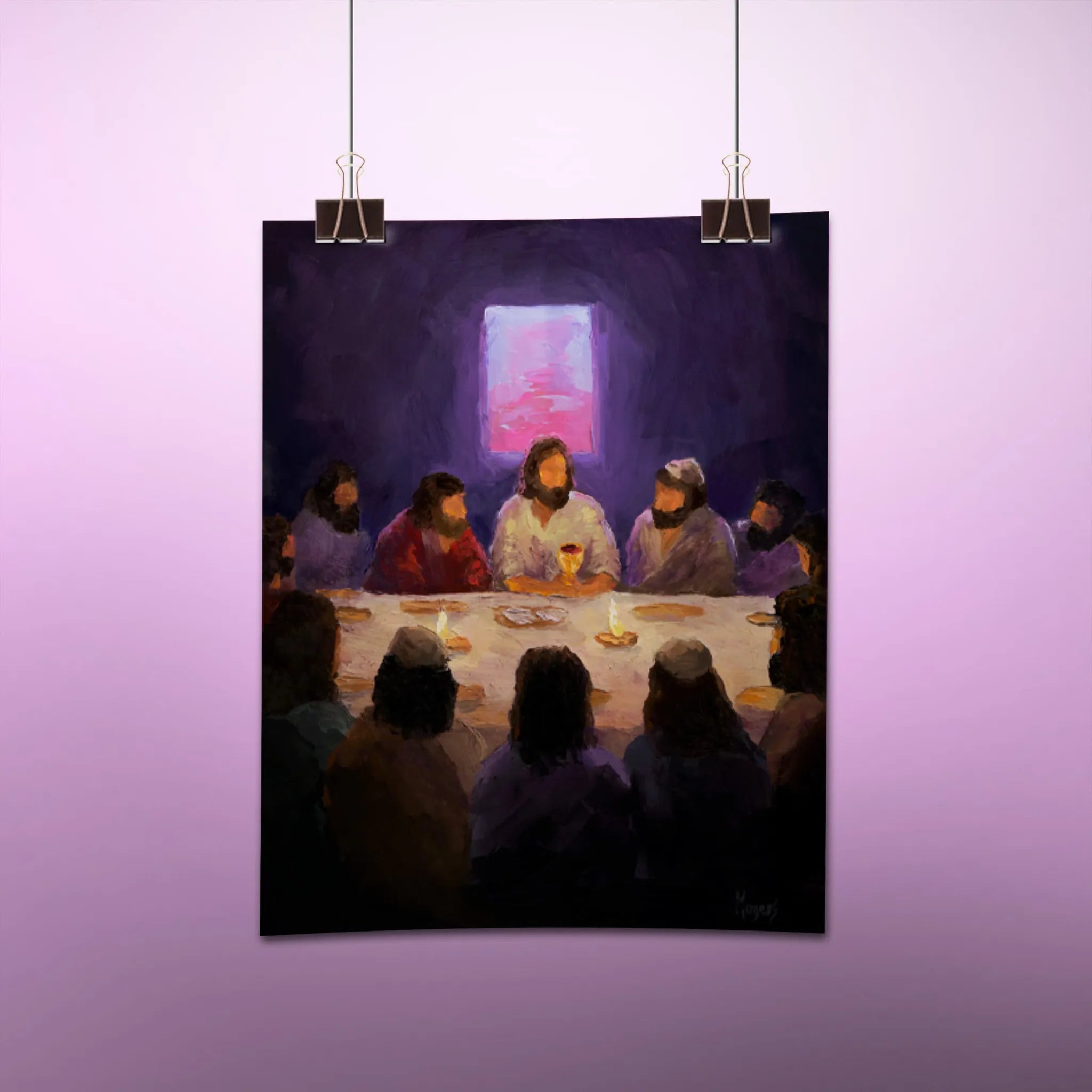 The Ascension Lenten Companion Art Prints: He Took the Cup