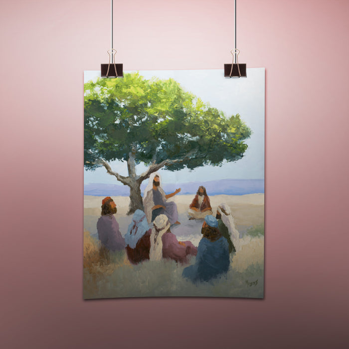 The Ascension Lenten Companion Art Prints: He Was Teaching Them