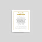 Estampas de Oración del Papa Francisco