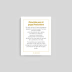 Estampas de Oración del Papa Francisco