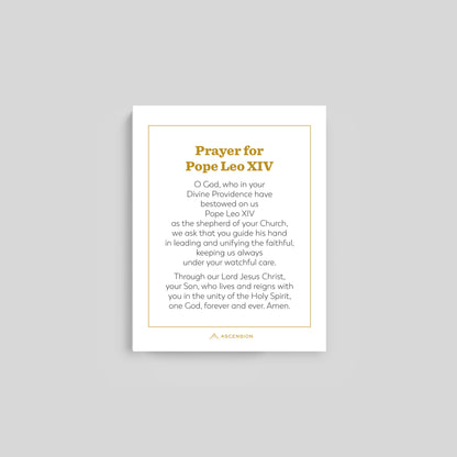 Pope Leo XIV Prayer Cards